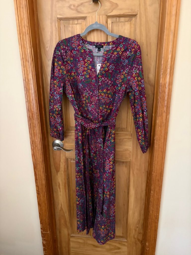 Nwt Talbots Print Maxi Dress